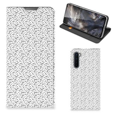 OnePlus Nord | Hoesje met Magneet | Stripes Dots