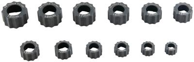 KS TOOLS Nut extractor set 12tlg.