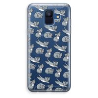 Poezen: Samsung Galaxy A6 (2018) Transparant Hoesje