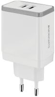 Mobiparts Wall Charger Dual USB 2.4A White - thumbnail