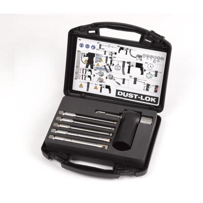 Milwaukee DUST-LOK SDS-Plus Stofvrije Boorset 7-delig - 4 sneden - Modulair ontwerp - 4932471162