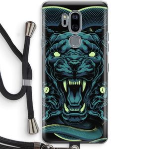 Cougar and Vipers: LG G7 Thinq Transparant Hoesje met koord