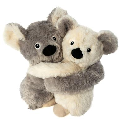 Warmte/koelte knuffel - magnetron - koala - 25 cm - grijs - voor kinderen/jongens/meisjes Warmte/koelte knuffel - magnetron - koala - 25 cm - grijs - voor kinderen/jongens/meisjes