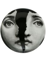 Fornasetti cendrier à visage imprimée - Noir - thumbnail