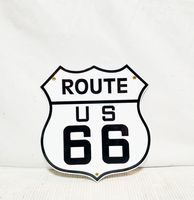 Route 66 US Emaille Bord - thumbnail