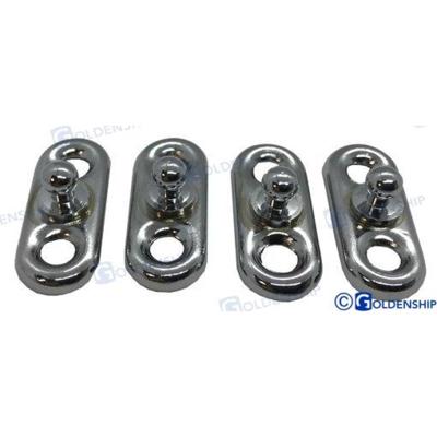 Lonas de fondeo y fundas GS72479 - PIVOTE DOBLE BASE (PACK 4