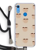 Morning coffee: Huawei Y6s Transparant Hoesje met koord