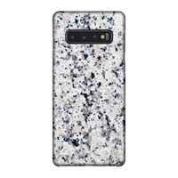 Gespikkelde marmer: Samsung Galaxy S10 4G Volledig Geprint Hoesje