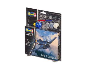 Revell 63955 - Model Set F4U-4 Corsair im Maßstab 1:72, Modellbausatz, Zubehör schaalmodel onderdeel en -accessoire