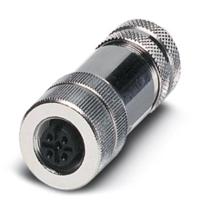 Phoenix Contact 1515170 Sensor/actuator connector, niet geassembleerd M12 Aantal polen (sensoren): 4 Bus, recht 1 stuk(s)