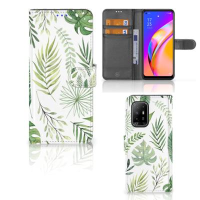 OPPO Reno5 Z | A94 5G Hoesje Leaves