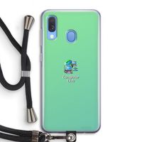 Win98: Samsung Galaxy A40 Transparant Hoesje met koord