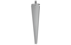 WAX grondpen grijs aluminium