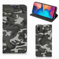 Samsung Galaxy A30 | Hoesje met Magneet | Army Light Samsung Galaxy A30 | Hoesje met Magneet | Army Light
