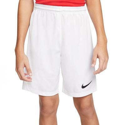Sportbroeken voor Kinderen Nike DRI FIT PARK III BV6865 100 Wit - Maat: 14 Jaar