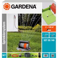 GARDENA Complete set met verzonken zwenksproeier OS 140 sprinklersysteem 8221-20 - thumbnail