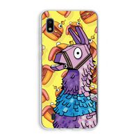 Loot Burger: Samsung Galaxy A10 Transparant Hoesje