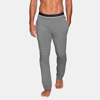 Bamigo Bamboe Pyjamabroek - Heren - Grijs Melange