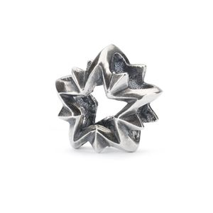 Trollbeads TAGBE-10188 Kraal Volg de ster zilver