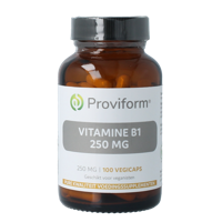 Vitamine B1 thiamine 250mg 100 Vegetarische capsules