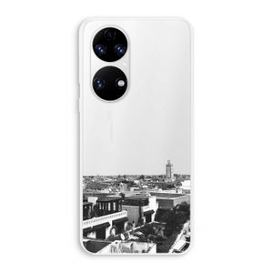 Marrakech Skyline : Huawei P50 Transparant Hoesje