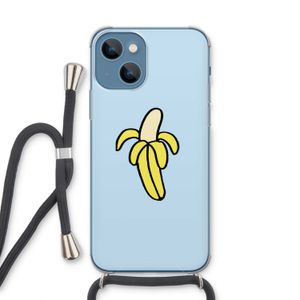 Banana: iPhone 13 Transparant Hoesje met koord
