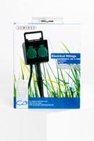 Tuincontactdoos timer 2 contacten Lumineo - Lumineo