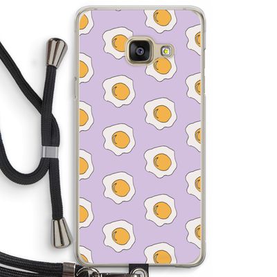 Bacon to my eggs #1: Samsung Galaxy A3 (2016) Transparant Hoesje met koord