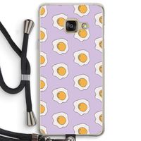 Bacon to my eggs #1: Samsung Galaxy A3 (2016) Transparant Hoesje met koord
