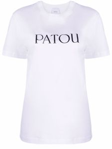 Patou t-shirt en coton biologique à logo imprimé - Blanc