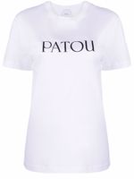 Patou t-shirt en coton biologique à logo imprimé - Blanc