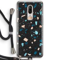Terrazzo N°11: OnePlus 6 Transparant Hoesje met koord