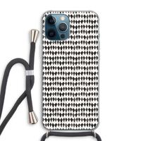 Crazy shapes: iPhone 12 Pro Max Transparant Hoesje met koord