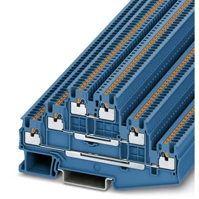 Phoenix Contact 3213726 Meeretageklem 3.5 mm Snelaansluiting Blauw 50 stuk(s)
