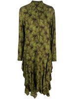 Odeeh robe-chemise Caleidoscopes - Vert - thumbnail