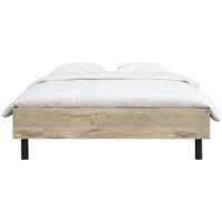 Bed Nova Comfort - eikenkleur - 140x200 cm - Leen Bakker