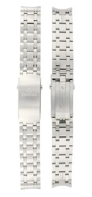 Horlogeband Omega 210.30.42.20.01.001 / 020STZ010100 Staal 20mm