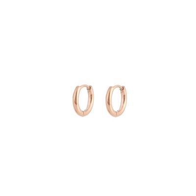 Go Dutch Label Creolen 1 cm Rosé Goud