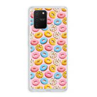 Pink donuts: Samsung Galaxy S10 Lite Transparant Hoesje - thumbnail