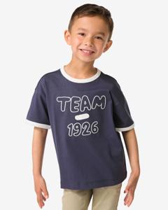 HEMA Kinder T-shirt Team Donkergrijs (donkergrijs)