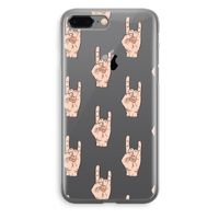 Rock: iPhone 8 Plus Transparant Hoesje