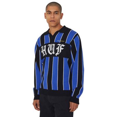 HUF Midfield Jersey Casual Sweater Heren M