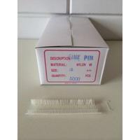Nylon textielpins 15mm fijn 5.000 stuks
