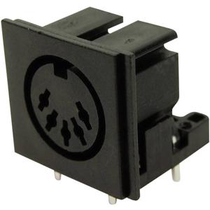 Cliff FC680805 DIN-connector Bus, inbouw horizontaal Aantal polen: 5 Zwart 1 stuk(s)