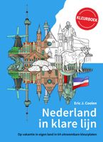 Kleurboek Nederland in klare lijn | Ezo Wolf - thumbnail