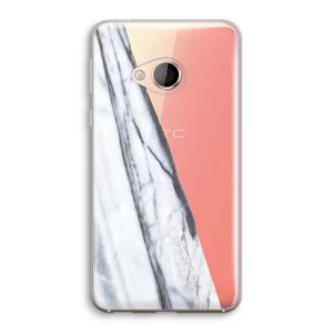 Gestreepte marmer: HTC U Play Transparant Hoesje