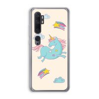Vliegende eenhoorn: Xiaomi Mi Note 10 Transparant Hoesje