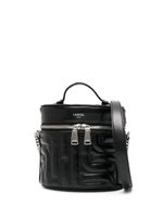 Lancel sac seau en cuir à fermeture zippée - Noir