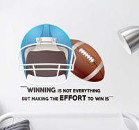 Sticker American football winning - thumbnail