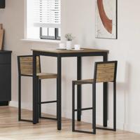 Staande Bartafel Bewerkt hout